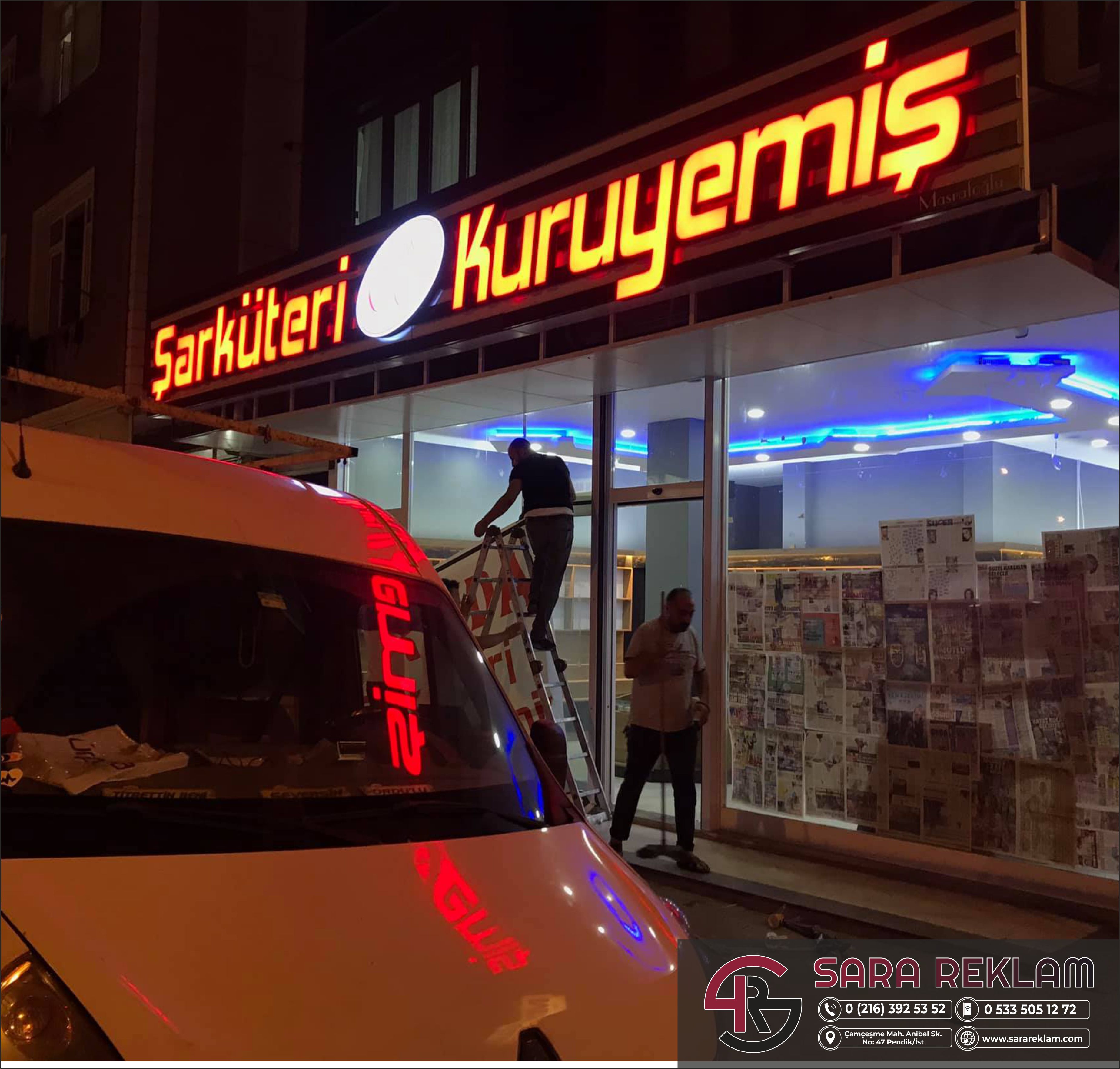  ışıklı kutu harf